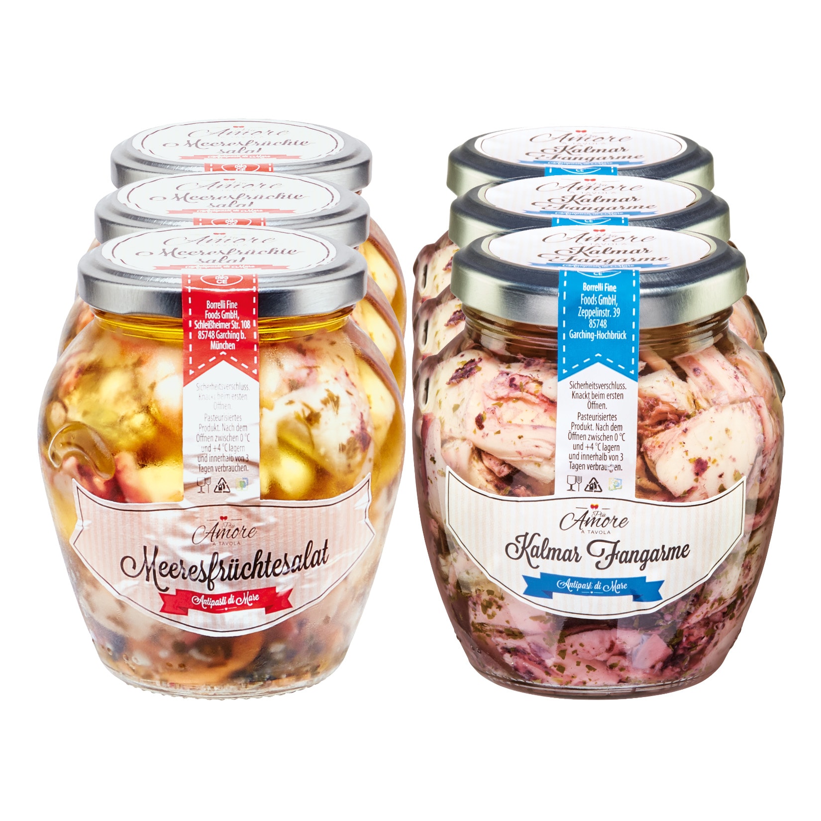 Antipasti di Mare Meeresfr&uuml;chte verschiedene Sorten 280 g, 6er Pack - Bild 1