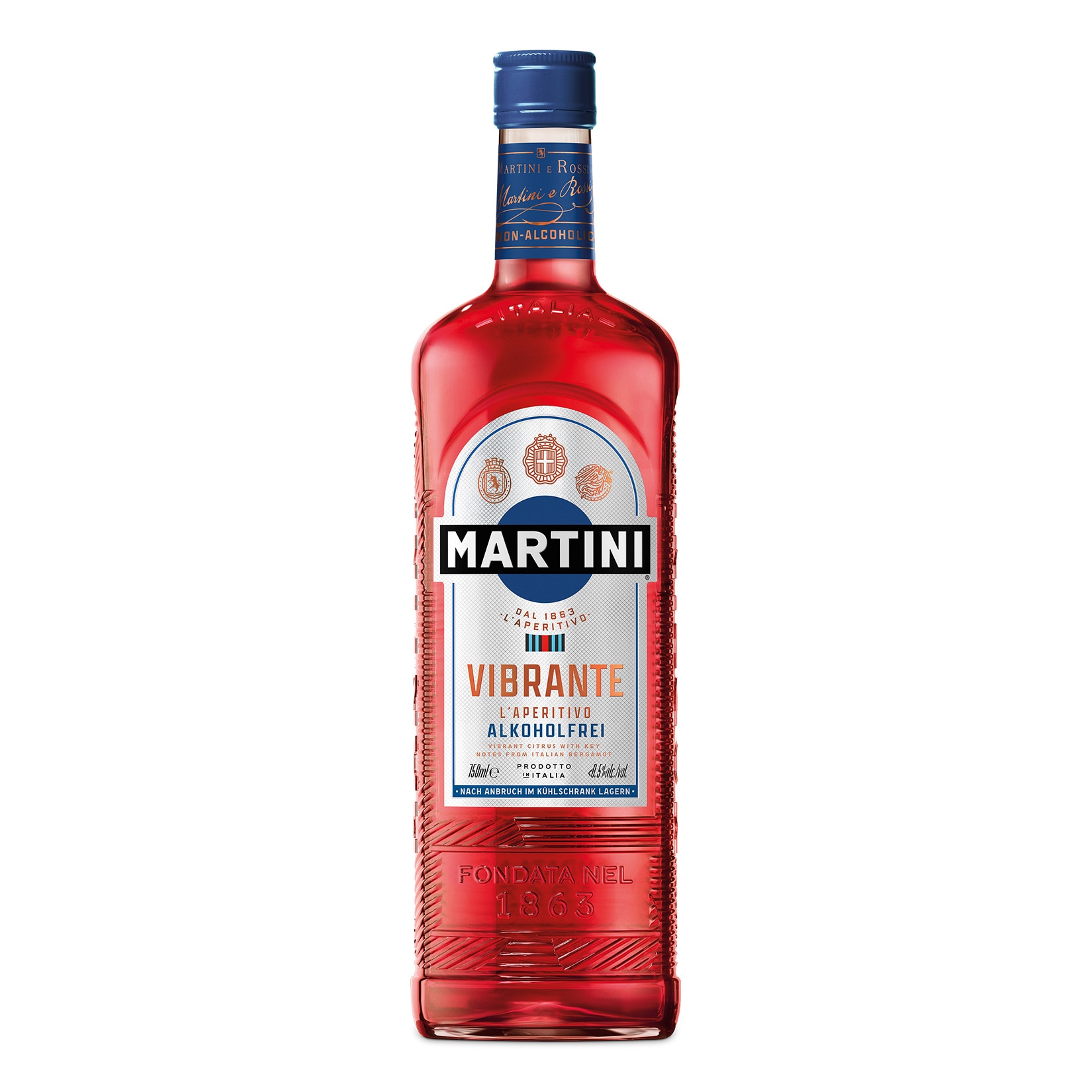 Martini Vibrante alkoholfreier Aperitif 0,75 Liter - Bild 1