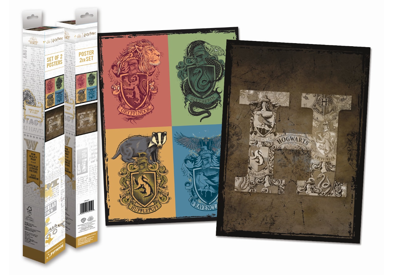 Harry Potter Poster 2er-Set - TOMBS & SCROLLS - Bild 1