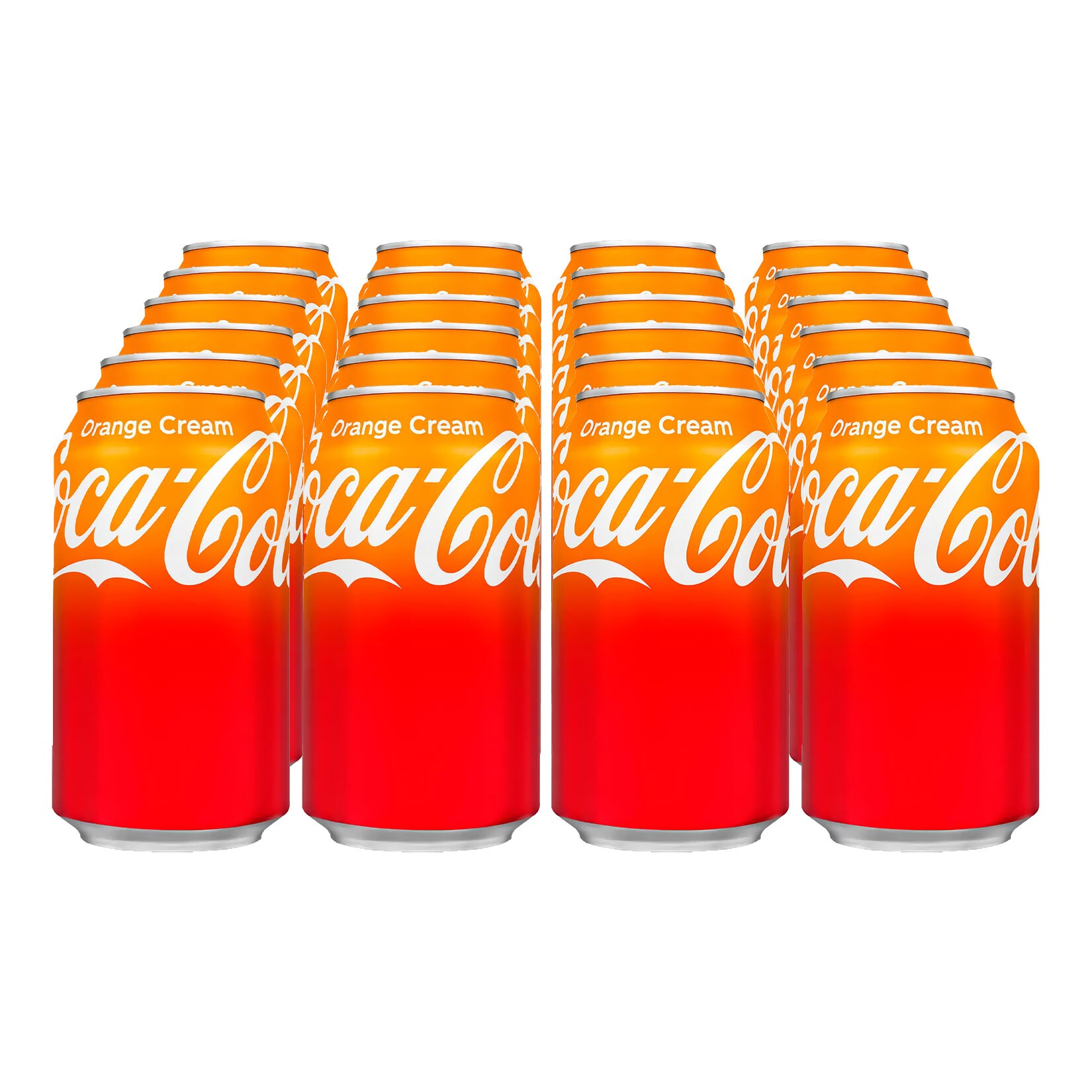 Coca Cola Orange Cream Soda 0,355 Liter, 24er Pack - Bild 1