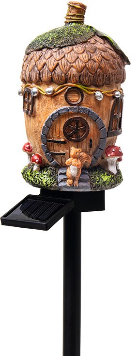 LED Solarhaus - Nuss - Bild 1