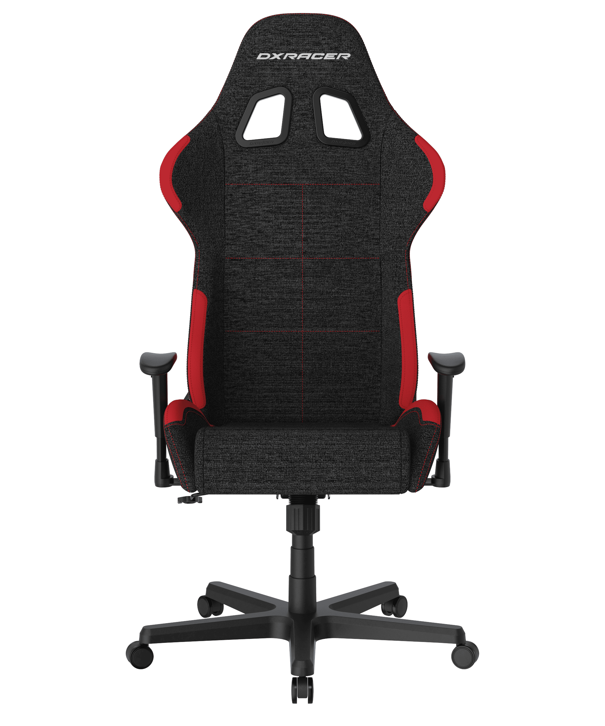 DXRacer Gaming Stuhl, GC/LFD01FBCFBB/NR, FORMULA Serie, Stoffbezug schwarz-rot - Bild 1