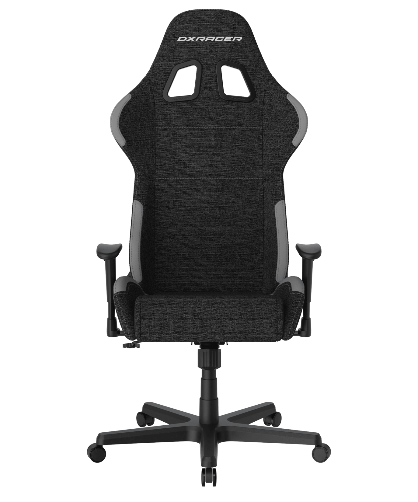 DXRacer Gaming Stuhl, GC/LFD01FBCFBB/NG, FORMULA Serie, Stoffbezug schwarz-grau