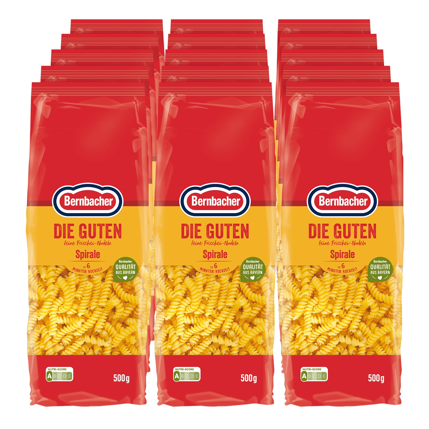 Bernbacher Die Guten Spirale 500g, 15er Pack | 04000470132344
