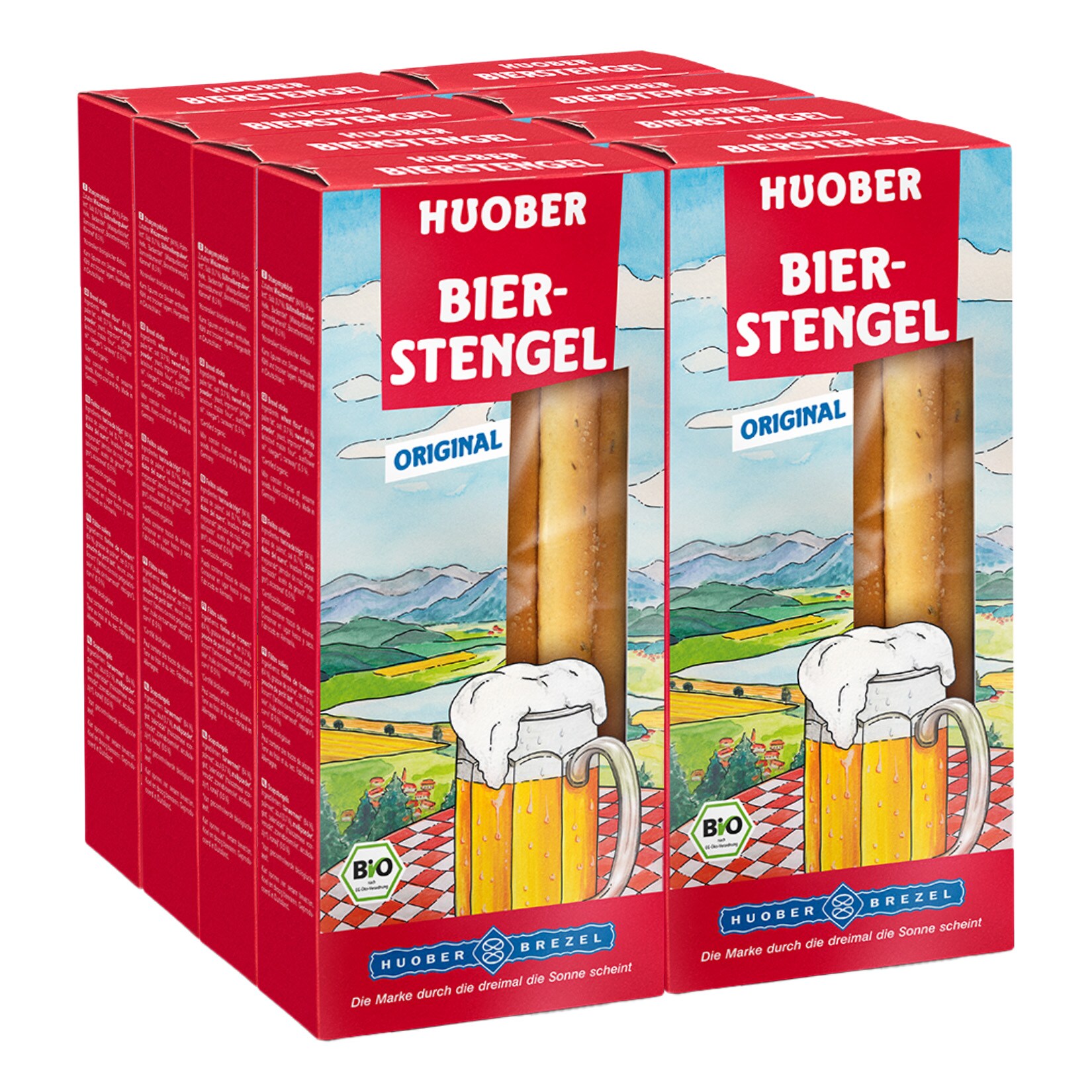 Huober Bio Bierstengel 100g, 8er Pack - Bild 1