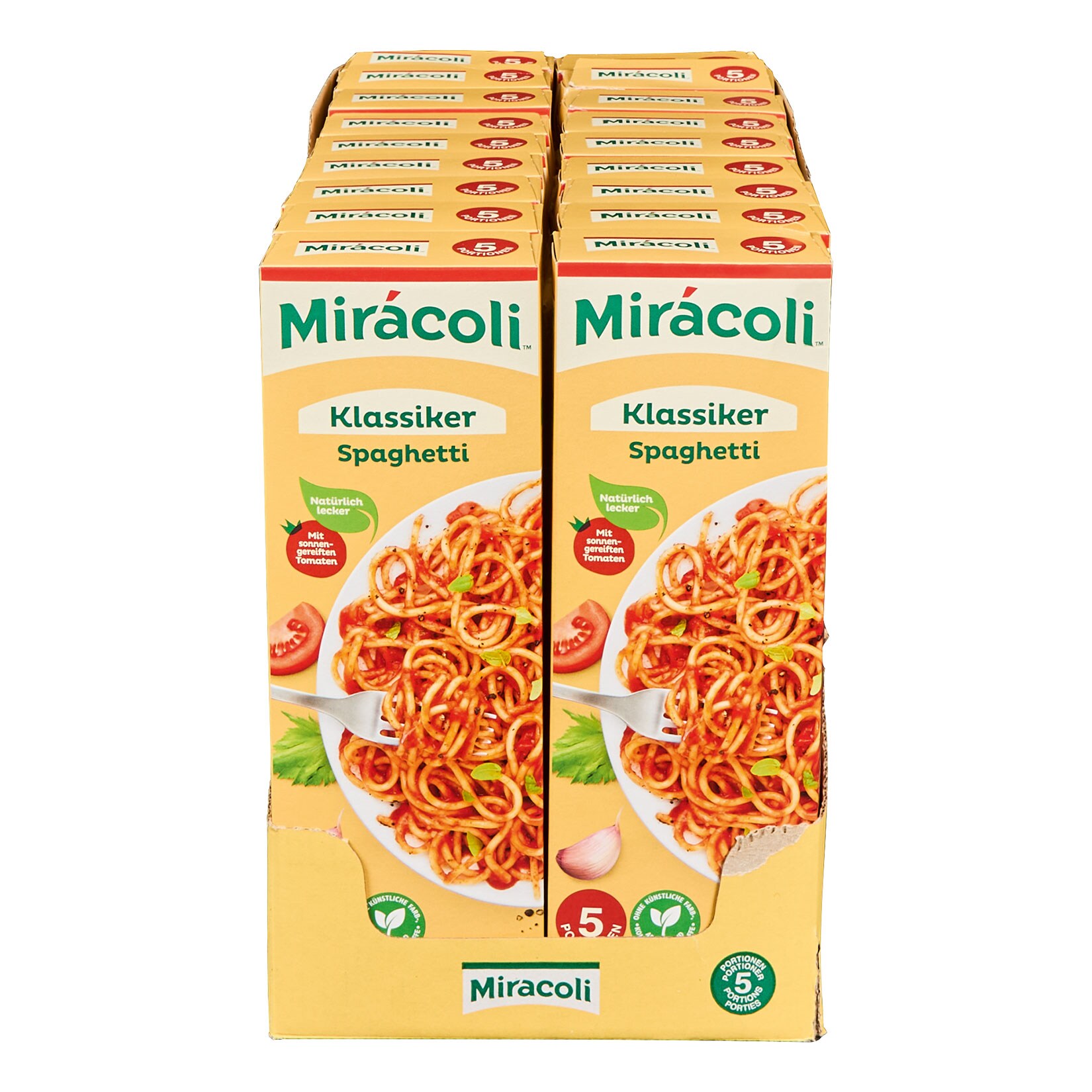 Miracoli Spaghetti Klassiker 610,4 g, 18er Pack | 04002359018794