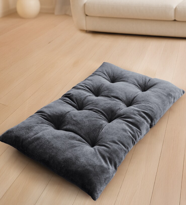 Dekor Bodenkissen - versch Ausf&uuml;hrungen - grau - Bild 1