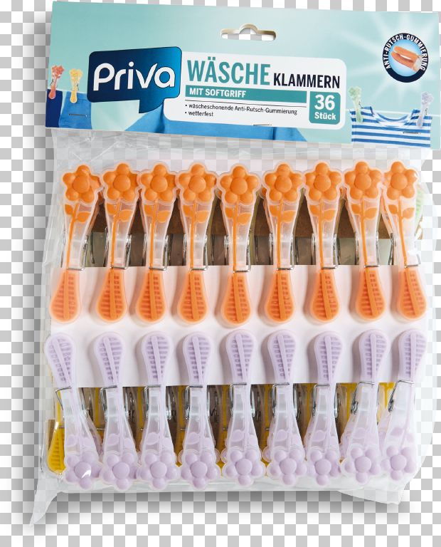 Priva W&auml;scheklammer 36 St&uuml;ck - Bild 1