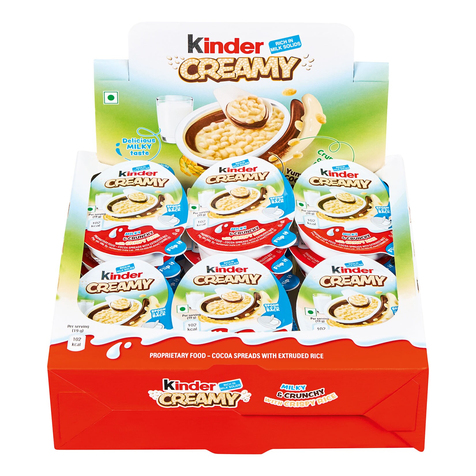 Kinder Creamy 19 g, 24er Pack | 08000500346792