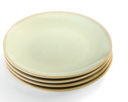 Moritz & Moritz Dessertteller, 4er Set, Steinzeug, wei&szlig;/creme - Bild 1