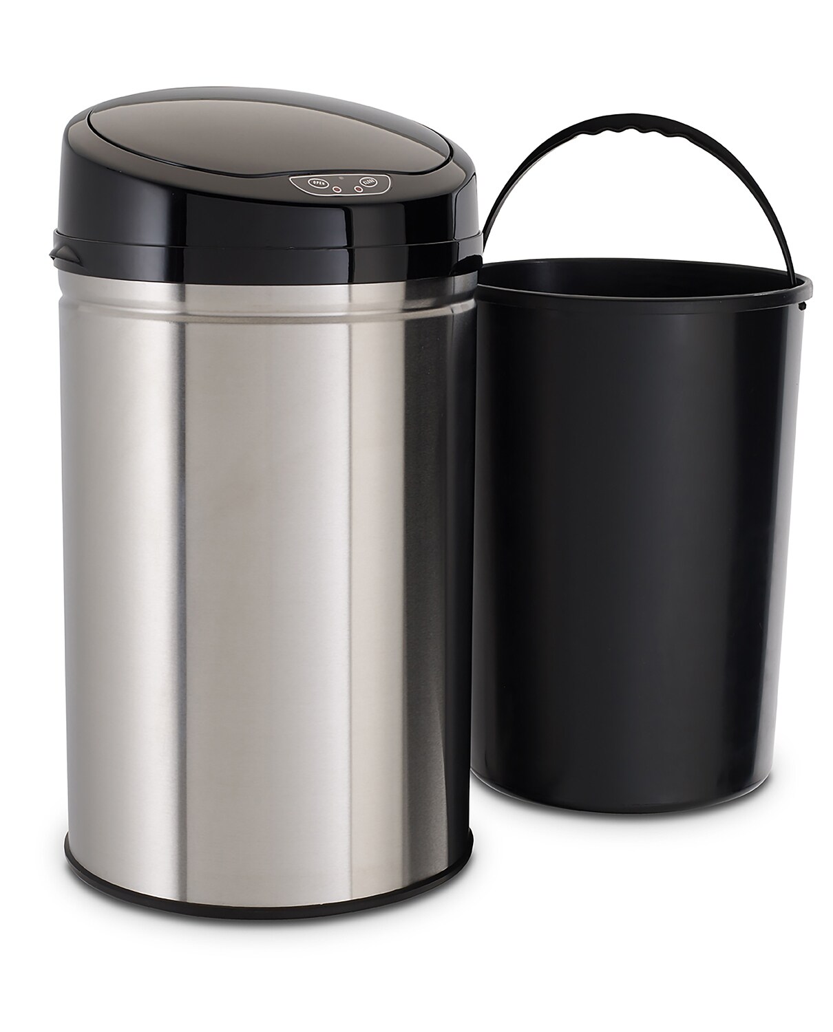 Abfalleimer 30L mit Sensor - INOX BRUSHED