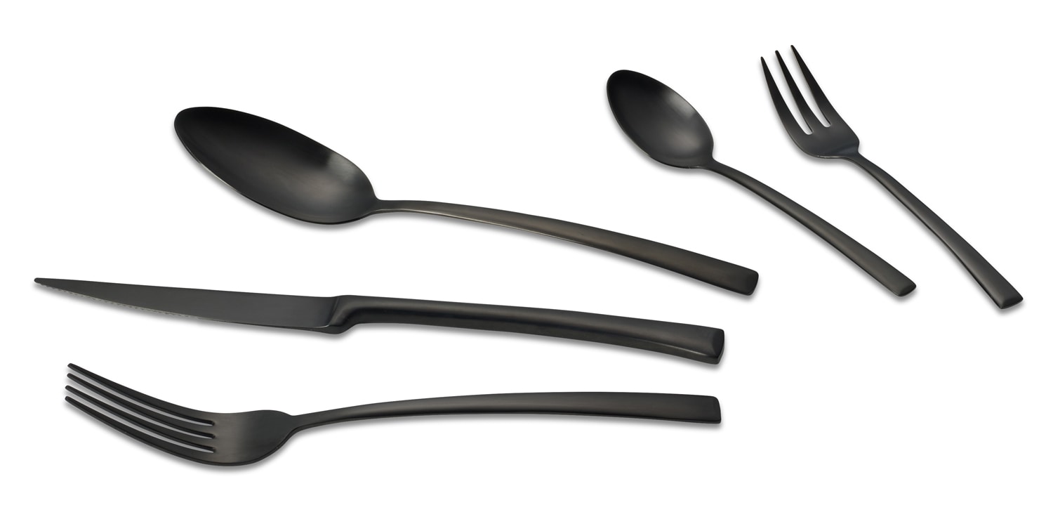 Tafelbesteck "AVELINO BLACK-Edition" - 30 tlg - Bild 1