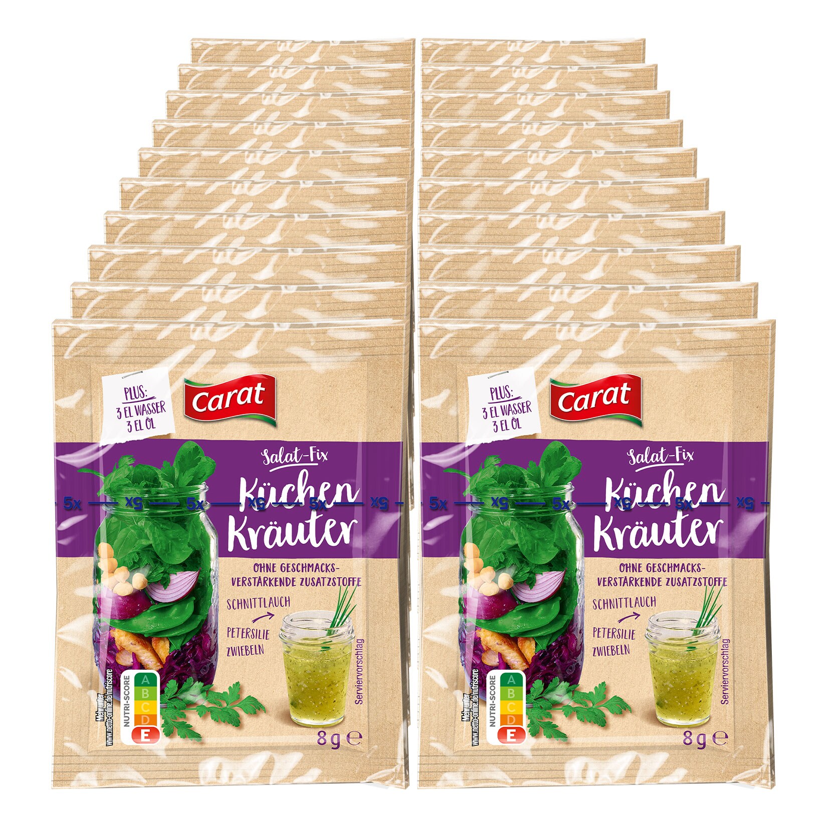Carat Salat-Fix italienische Kr&auml;uter 5x90ml, 20er Pack - Bild 1