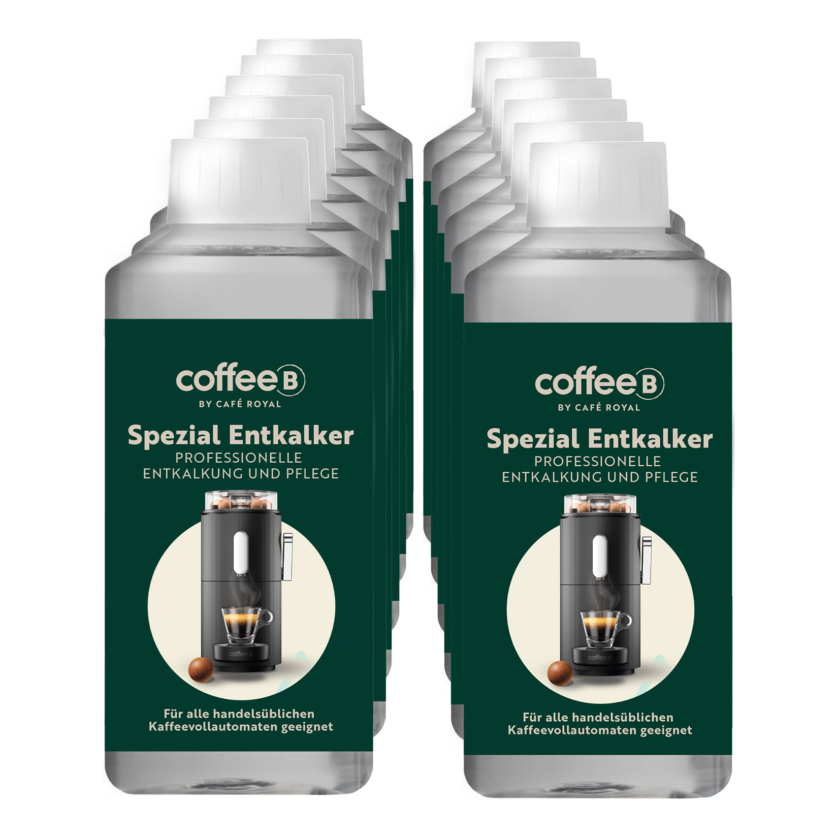 CoffeeB Entkalker 250 ml, 12er Pack - Bild 1