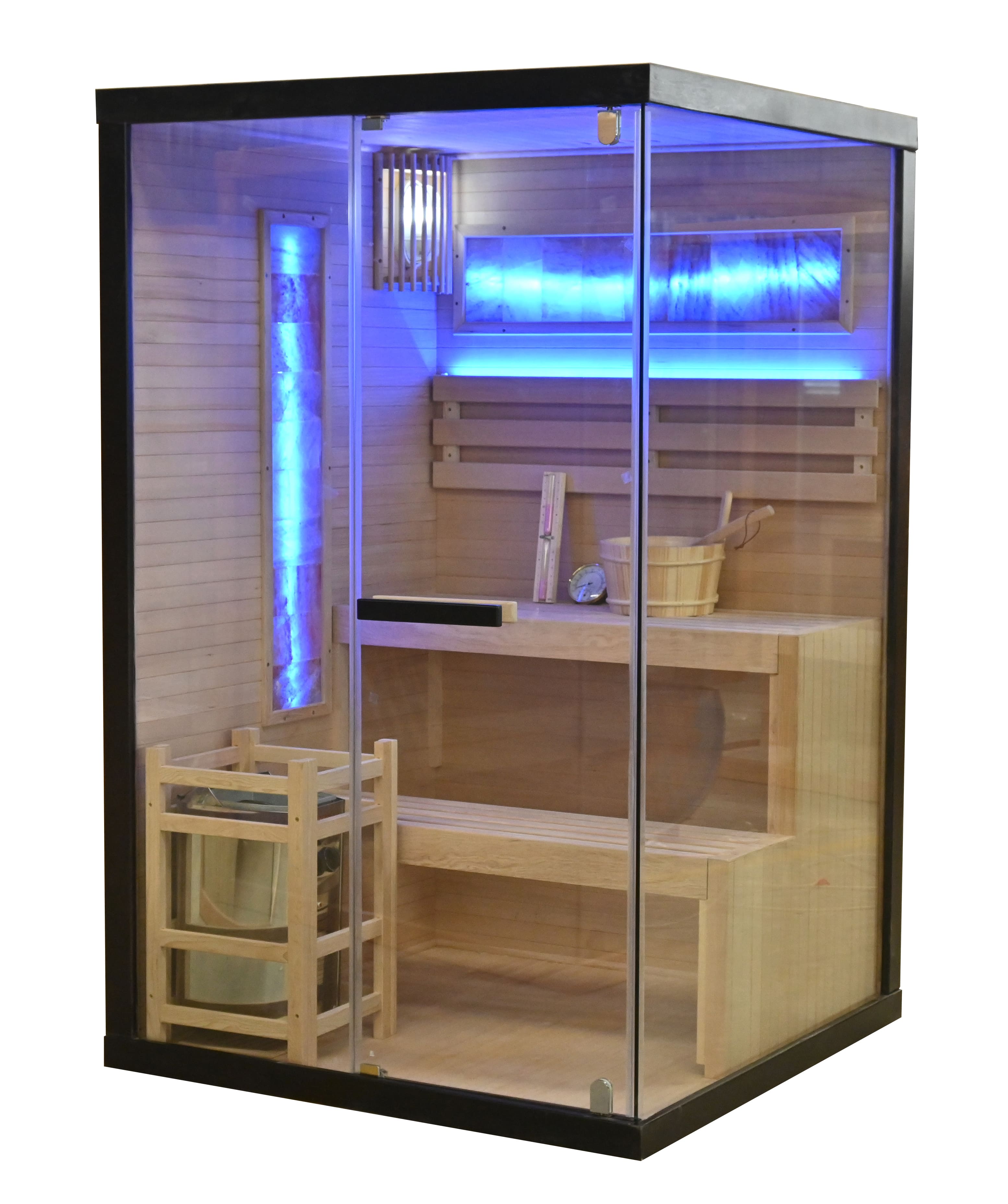 LUXOR 1 Sauna 2 Pers. 120x120x190 cm (Bausatz) - Bild 1