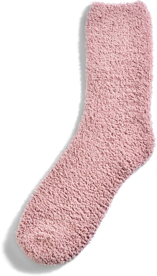 Damen Kuschelsocken 3er - Rose Gr. 35/38 - Bild 1