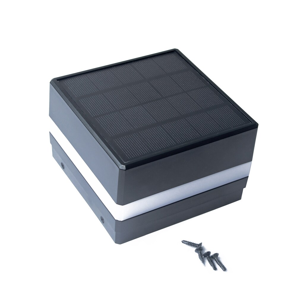 Home Deluxe Pfostenabdeckung mit Solar LED Beleuchtung CALLUX COVER – 6er Set | 04058166426536
