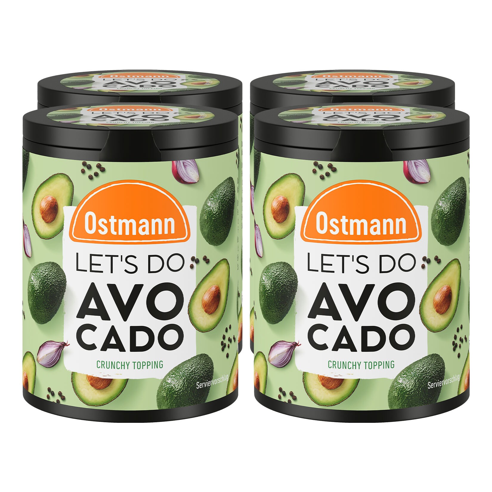 Ostmann Let's Do Avocado 70 g, 4er Pack - Bild 1