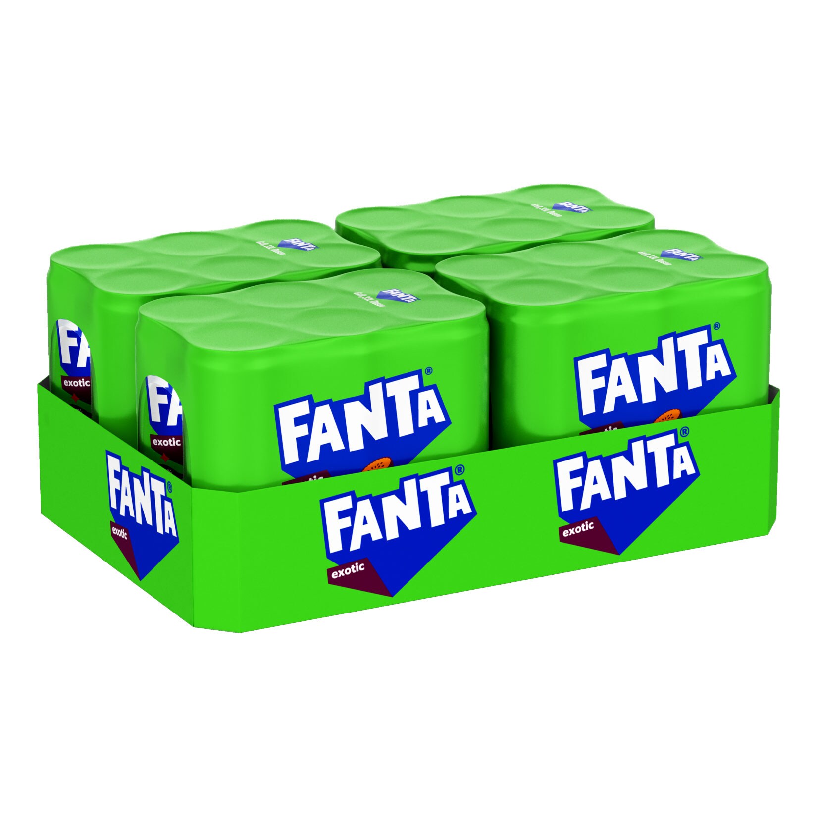 Fanta Exotic 6x 0,33 Liter Dose, 4er Pack - Bild 1