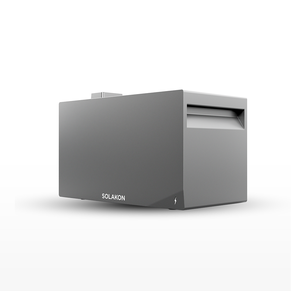 Solakon ONE Erweiterungsspeicher mit 2,11 kWh Kapazit&auml;t f&uuml;r Balkonkraftwerk, modulare Erweiterbarkeit auf bis zu insgesamt 6 Einheiten (12,66 kWh) - Bild 1