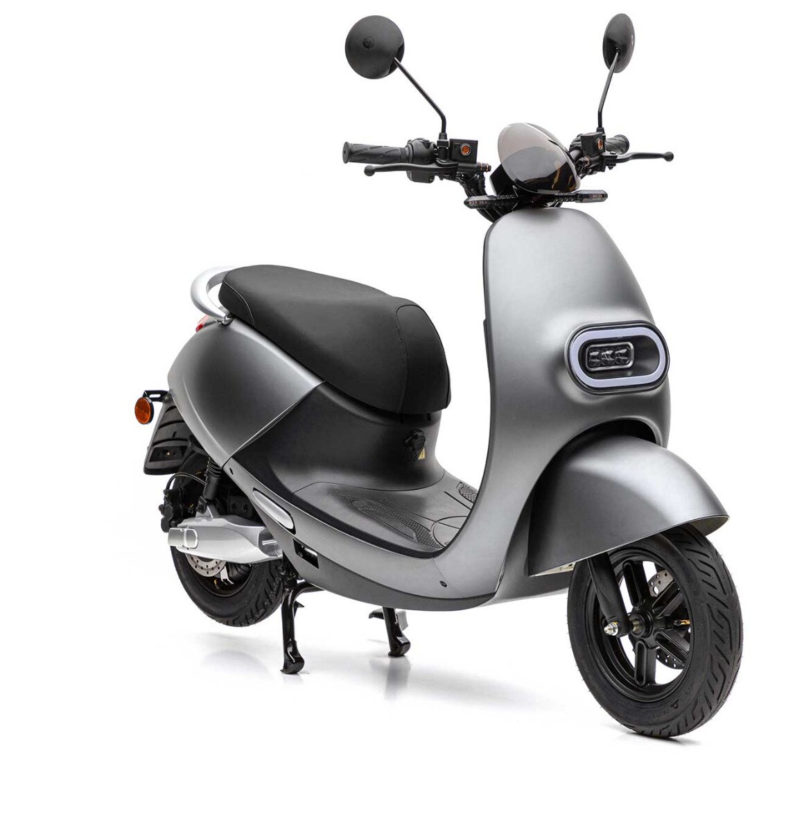 Inoa Sli3 mattgrau 45 km/h 2 x Akkupacks mit Topcasehalterung | 04260223075148