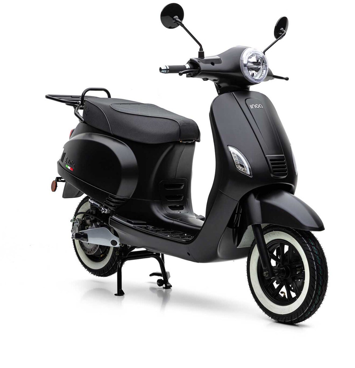 Inoa eTalia max mattschwarz 70km/h 2x Akkupack inkl. Topcase | 04260223076466