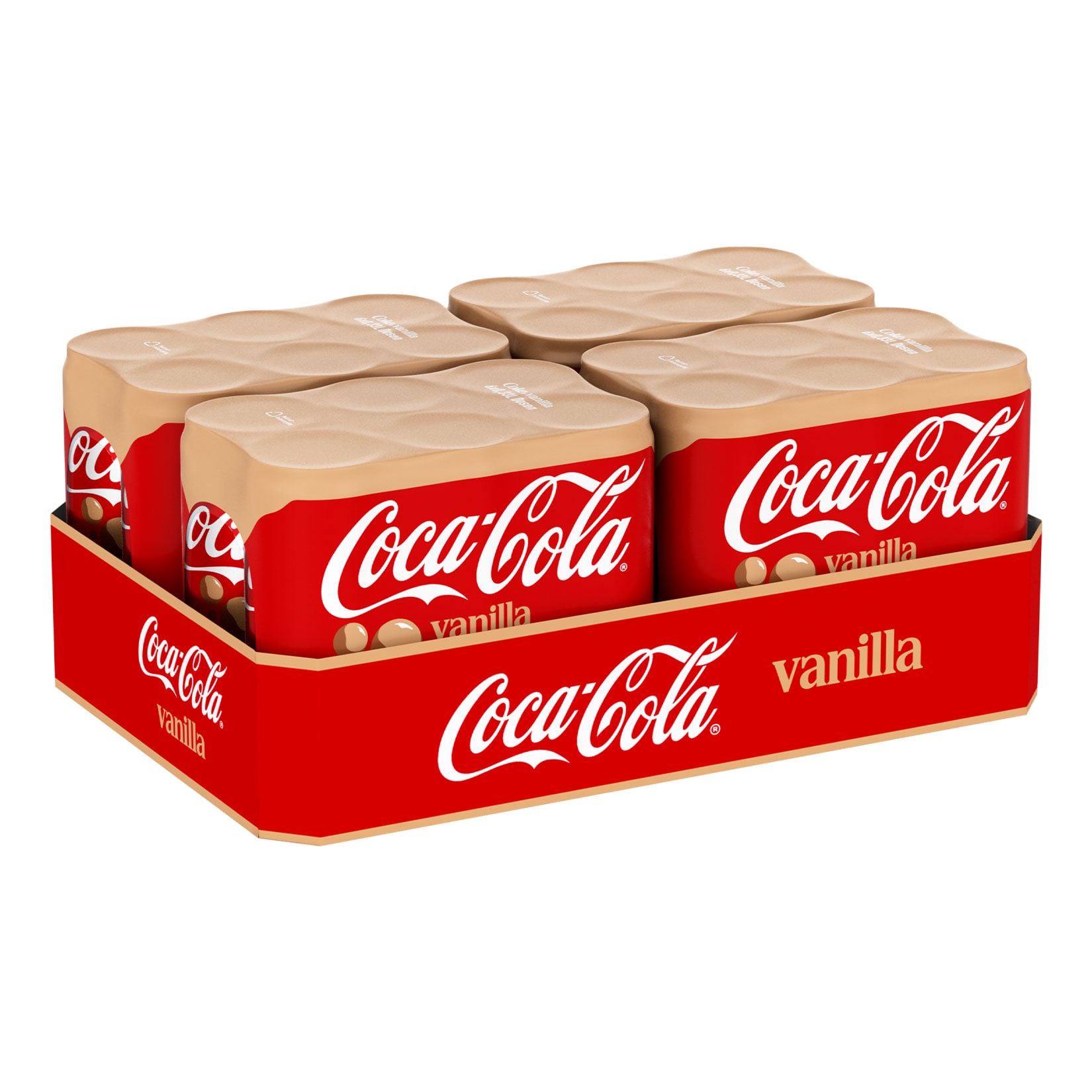 Coca Cola Vanille 6 x 0,33 Liter, 4er Pack - Bild 1