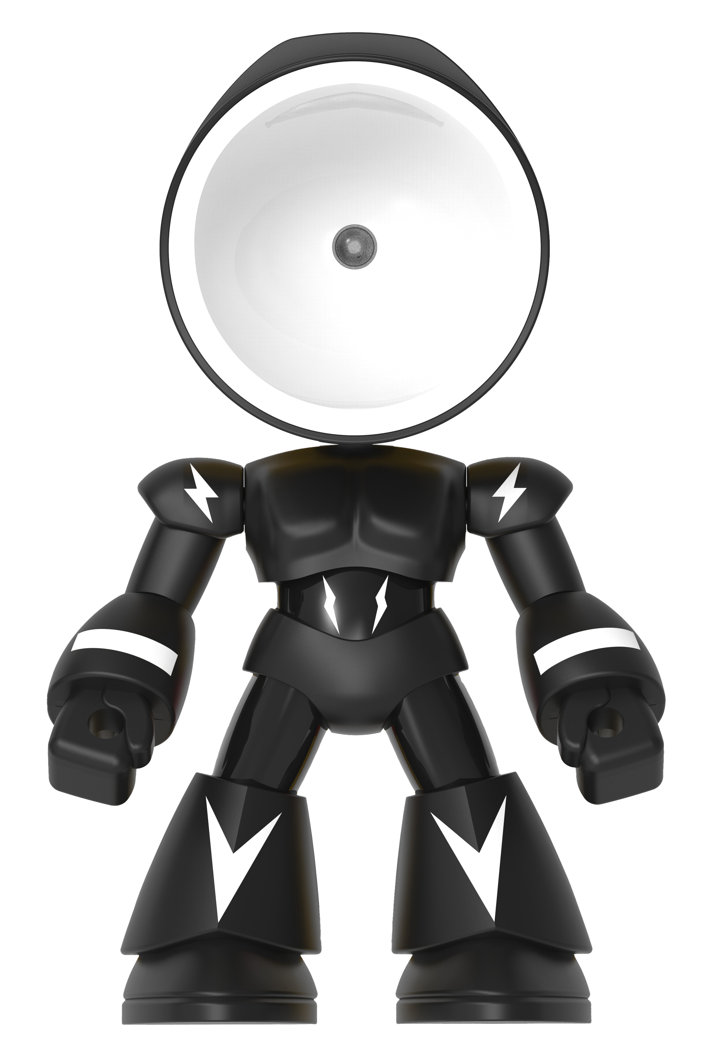 Nachtlicht Roboter (Schwarz) - Bild 1