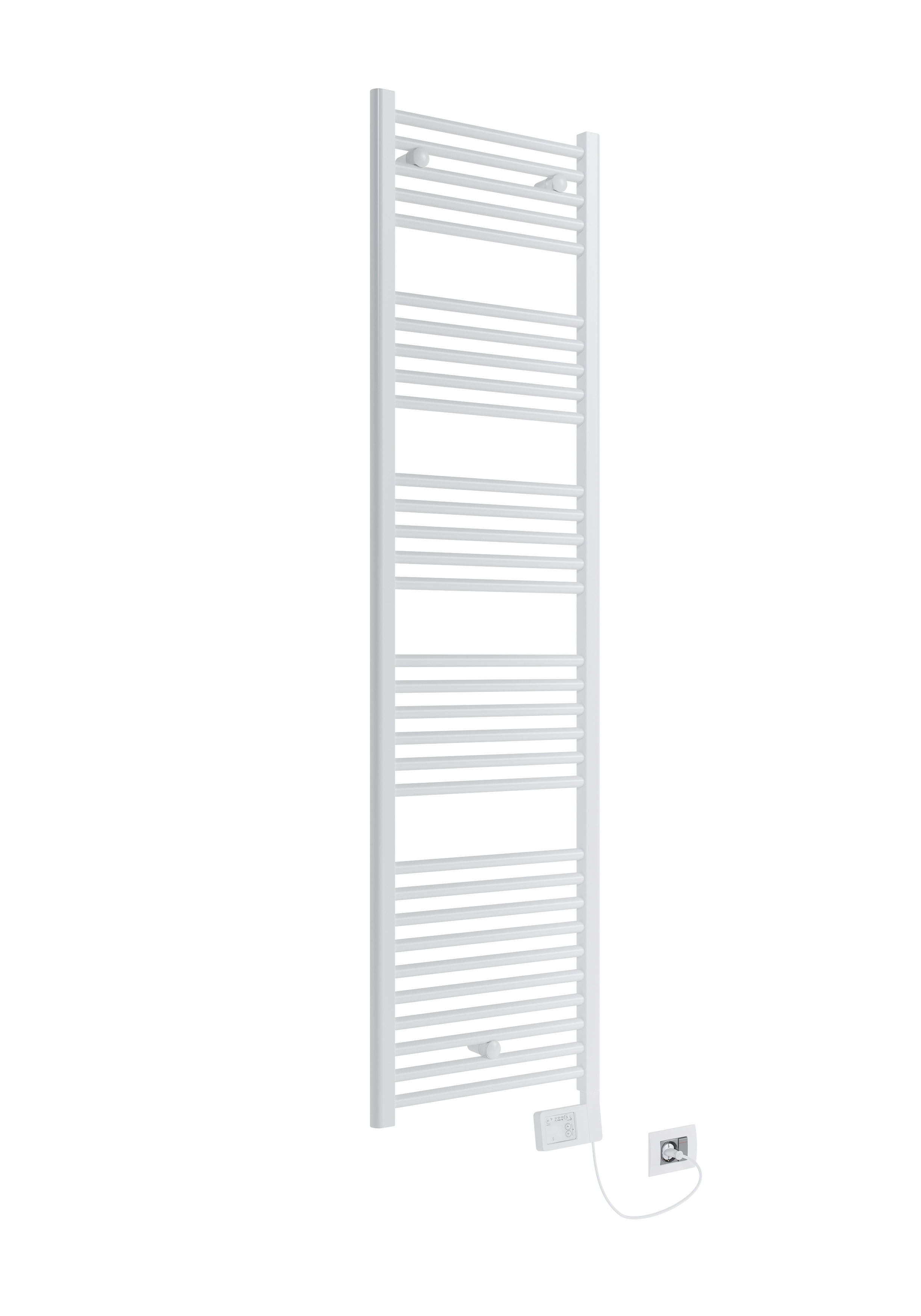 Badezimmer-Heizk&ouml;rper E-Bozen, Wei&szlig;, 60x180cm - Bild 1