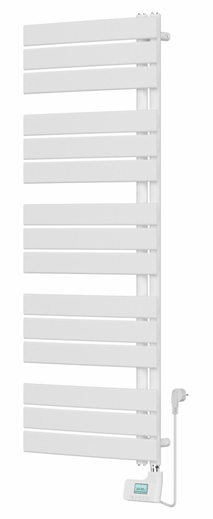 Badezimmer-Heizk&ouml;rper E-SALZBURG  wei&szlig; 55x138cm - Bild 1