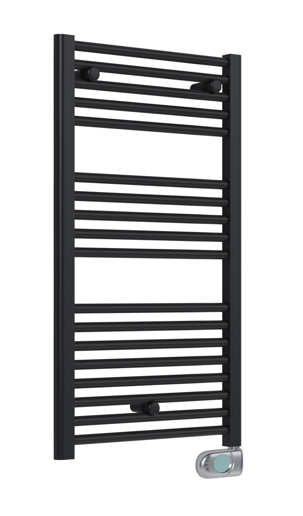 Badezimmer Heizkörper E-Innsbruck, Mattschwarz 48x92cm