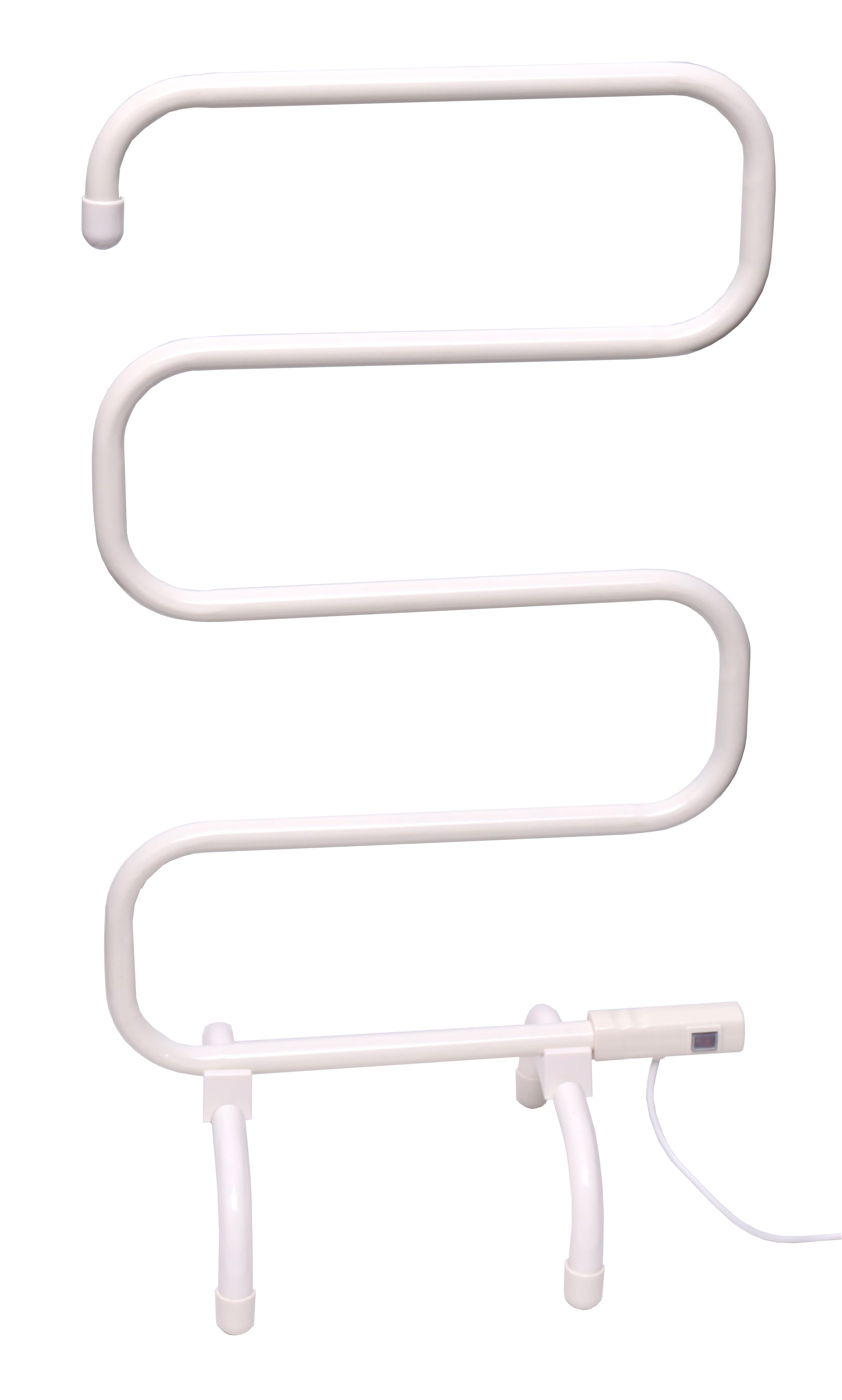 Elektrischer Handtuchw&auml;rmer schwarz - Bild 1