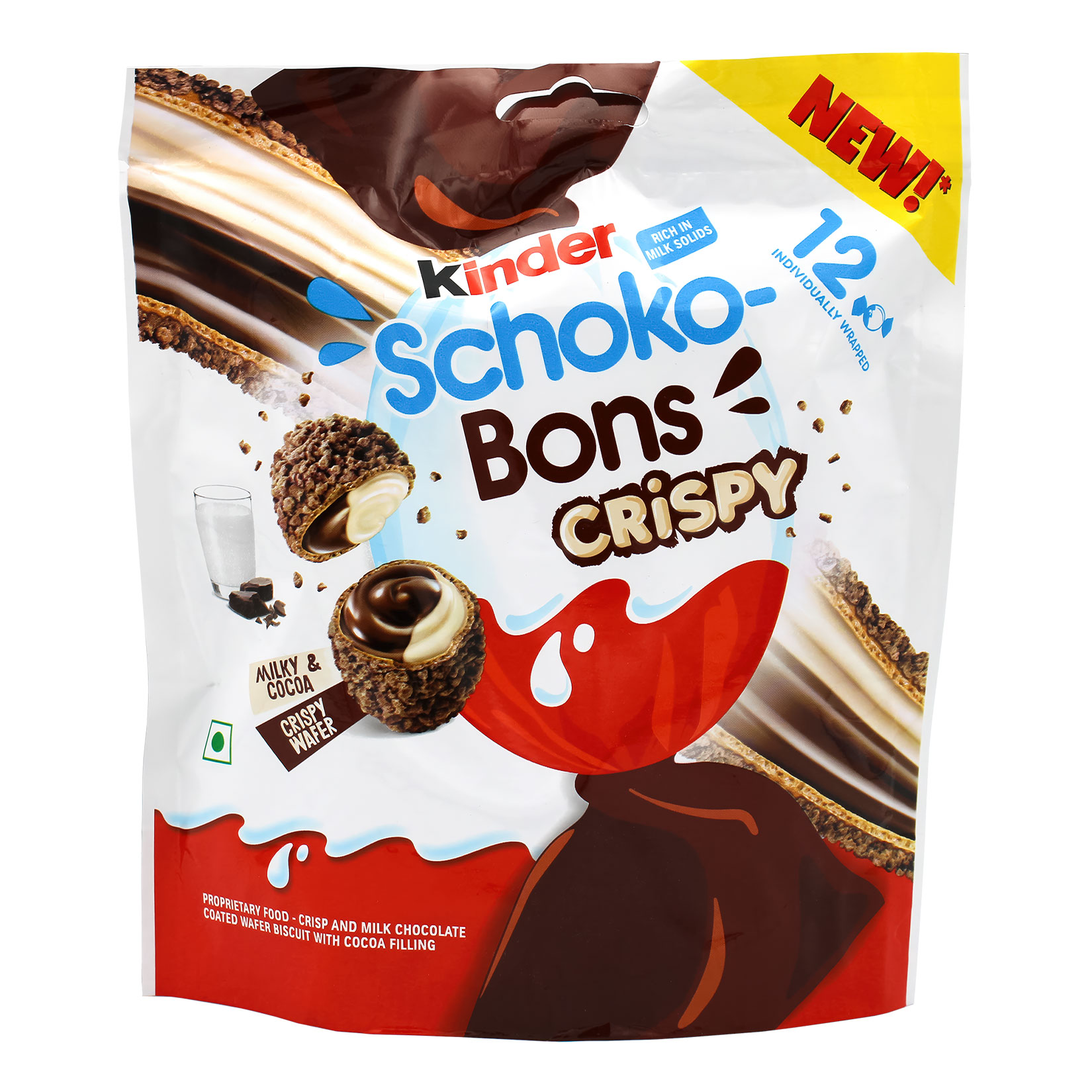 Kinder Schoko Bons Crispy 67,2 g - Bild 1