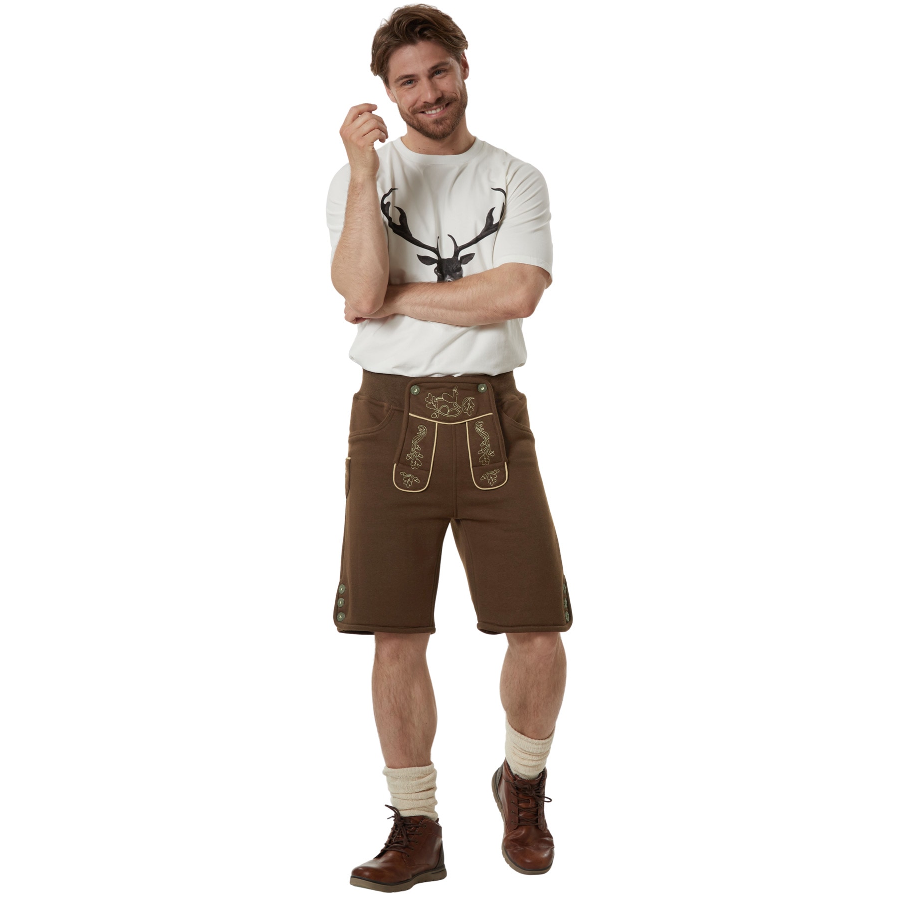 tectake&reg; Trachtenhose Lenni - Bild 1