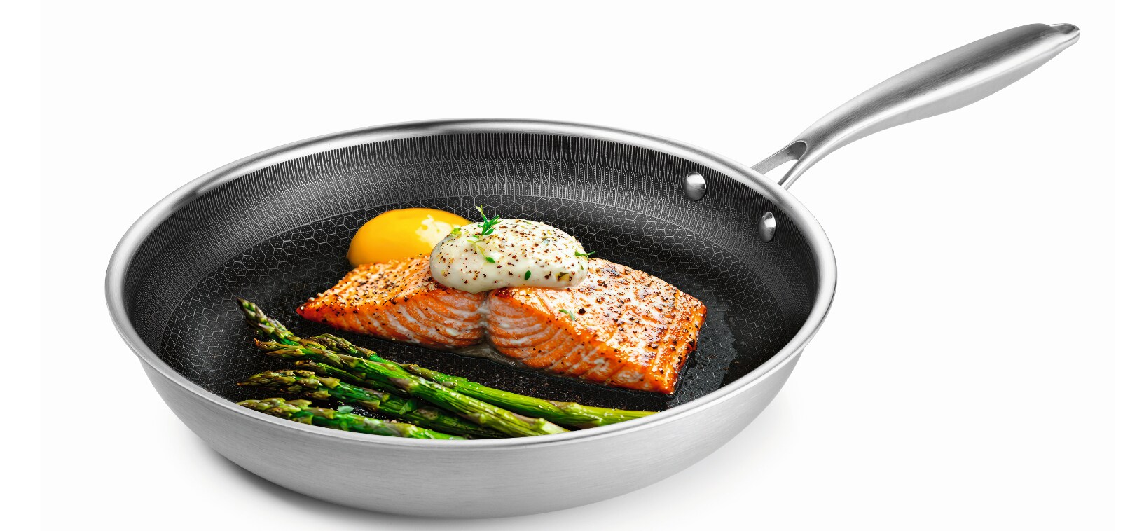 BRATmaxx Edelstahl-Pfanne 24cm silber - Bild 1