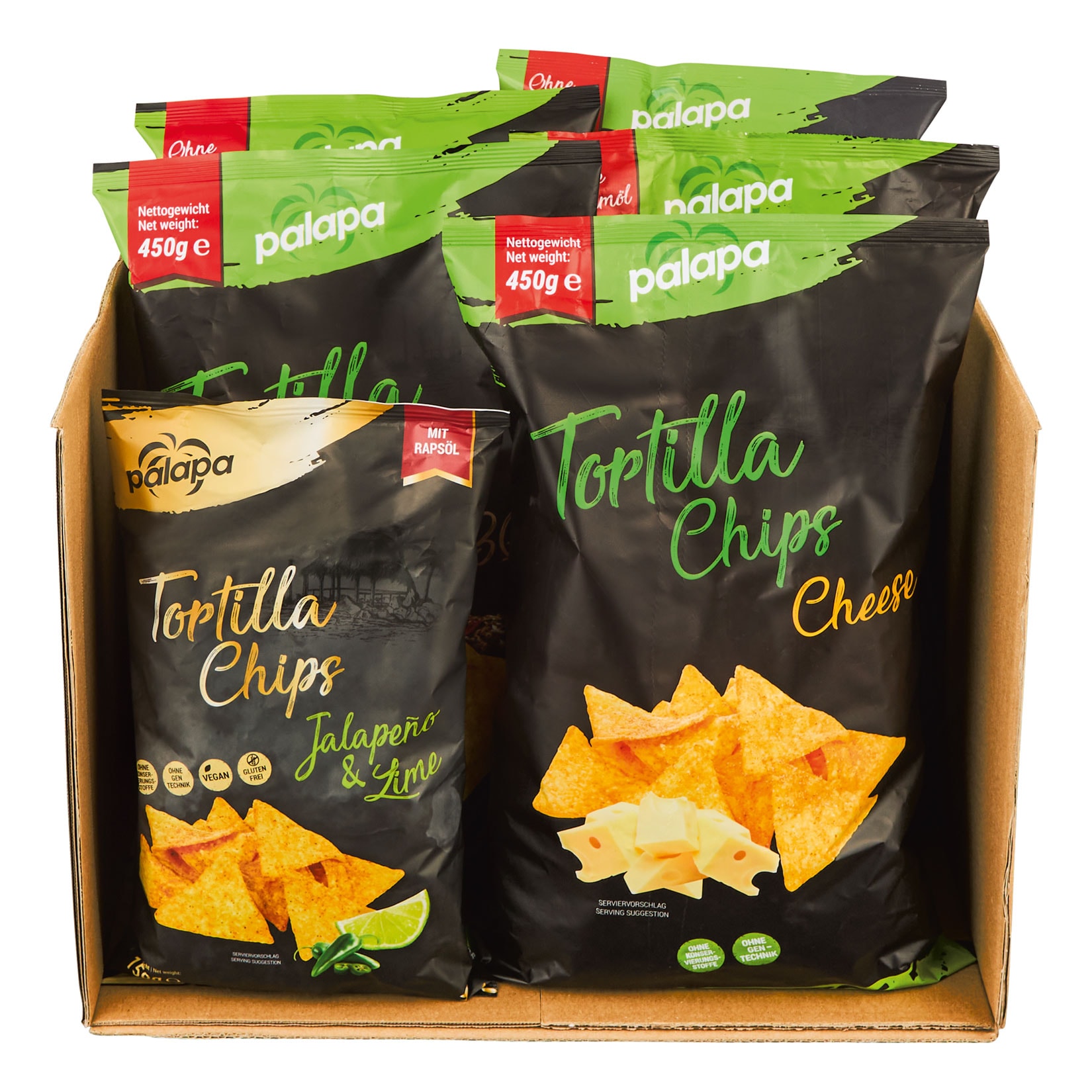 Palapa Tortilla Chips Probierpaket 2,4 kg - Bild 1