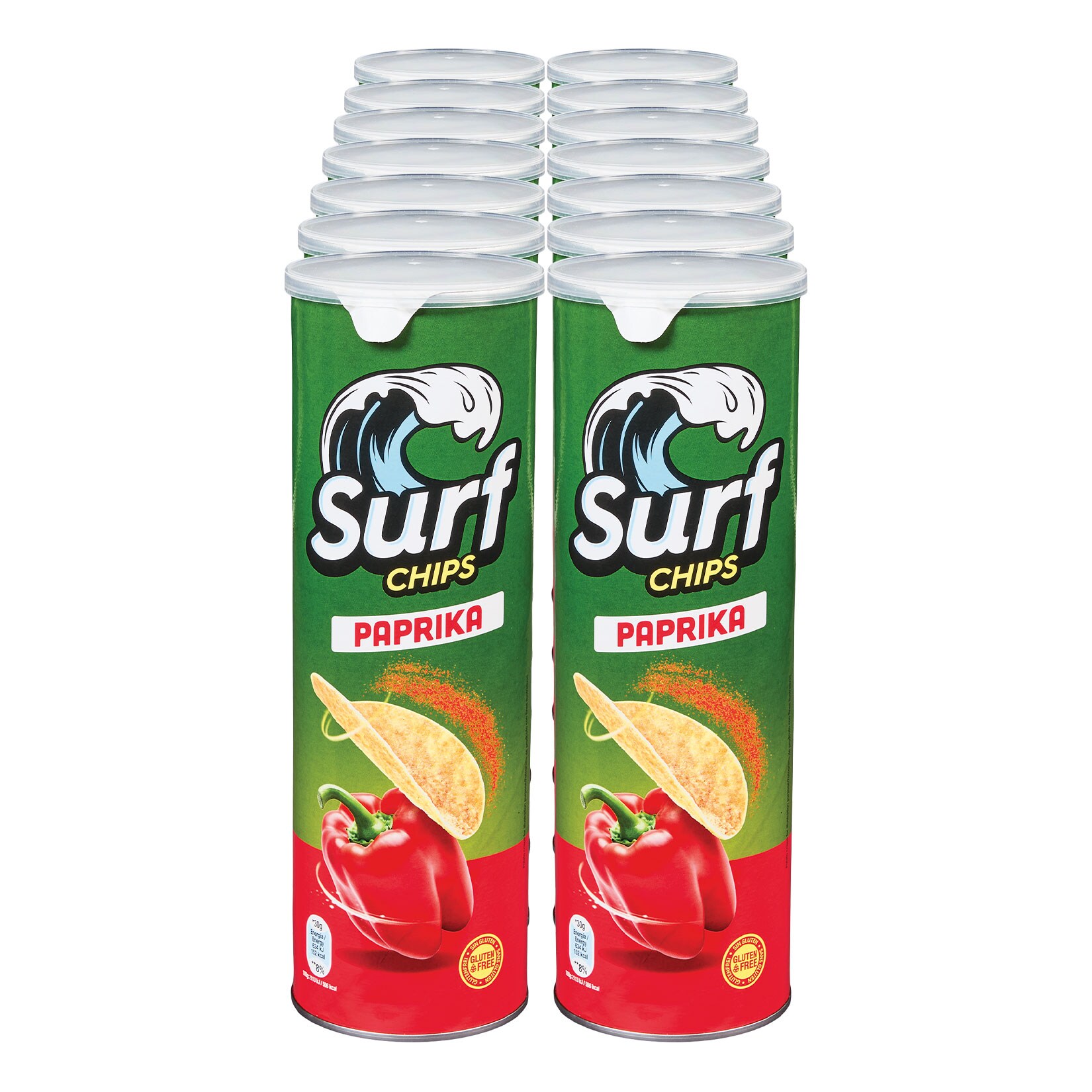 Surf Chips Paprika 160 g, 14er Pack - Bild 1