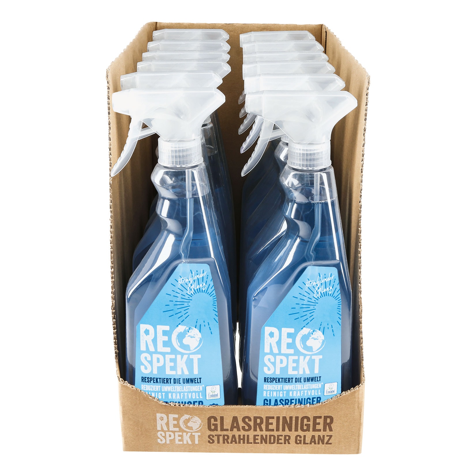 Respekt Glasreiniger 750 ml, 12er Pack - Bild 1