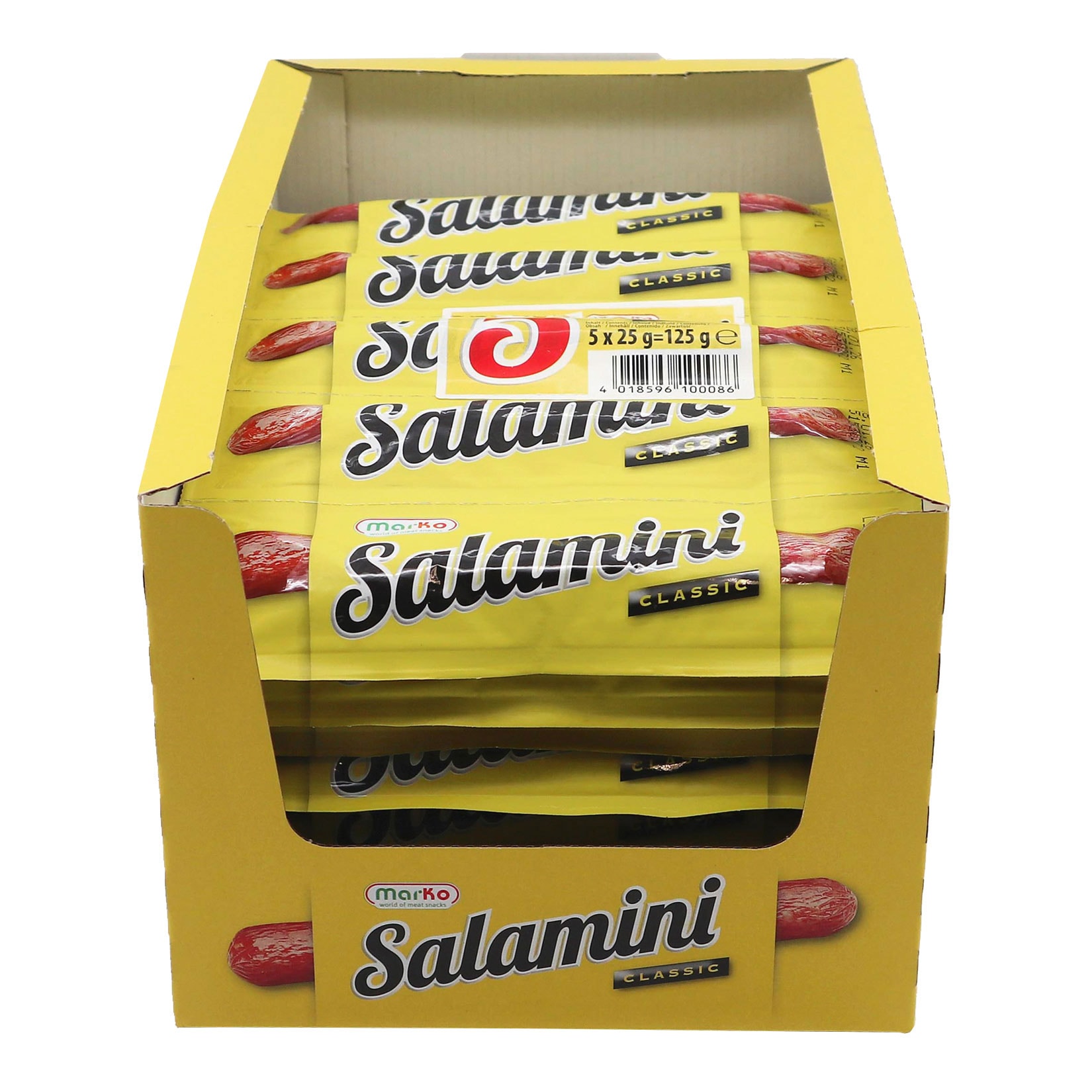 MarKo Salamini Classic 5 x 25 g, 15er Pack - Bild 1