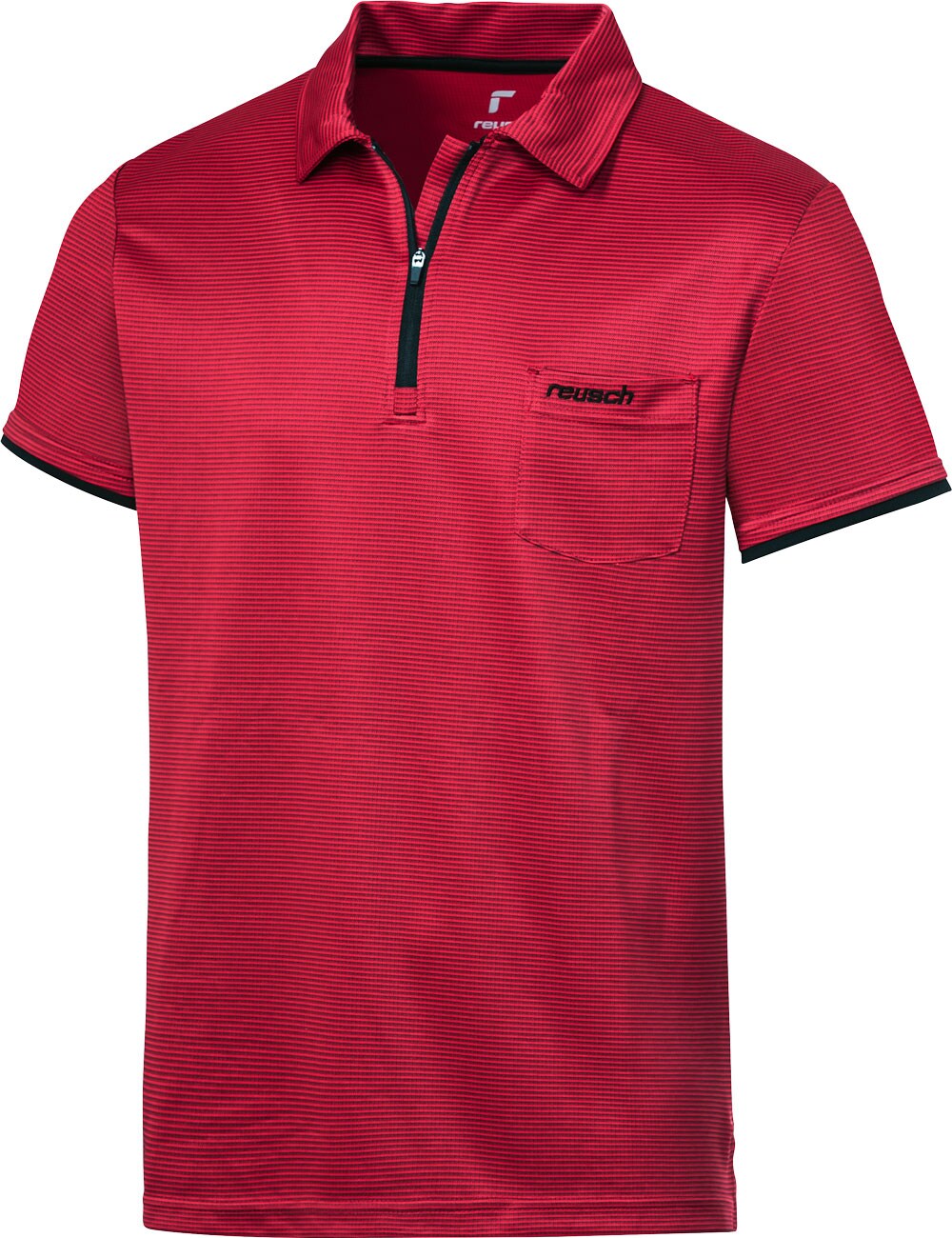 Reusch Herren Funktionspolo mit Zipper - Bild 1