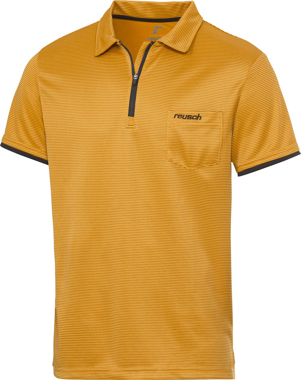 Reusch Herren Funktionspolo mit Zipper - Bild 1