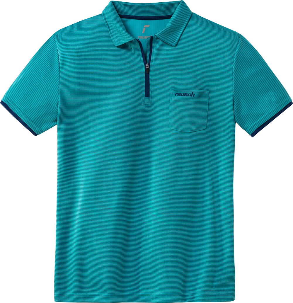 Reusch Herren Funktionspolo mit Zipper - Bild 1