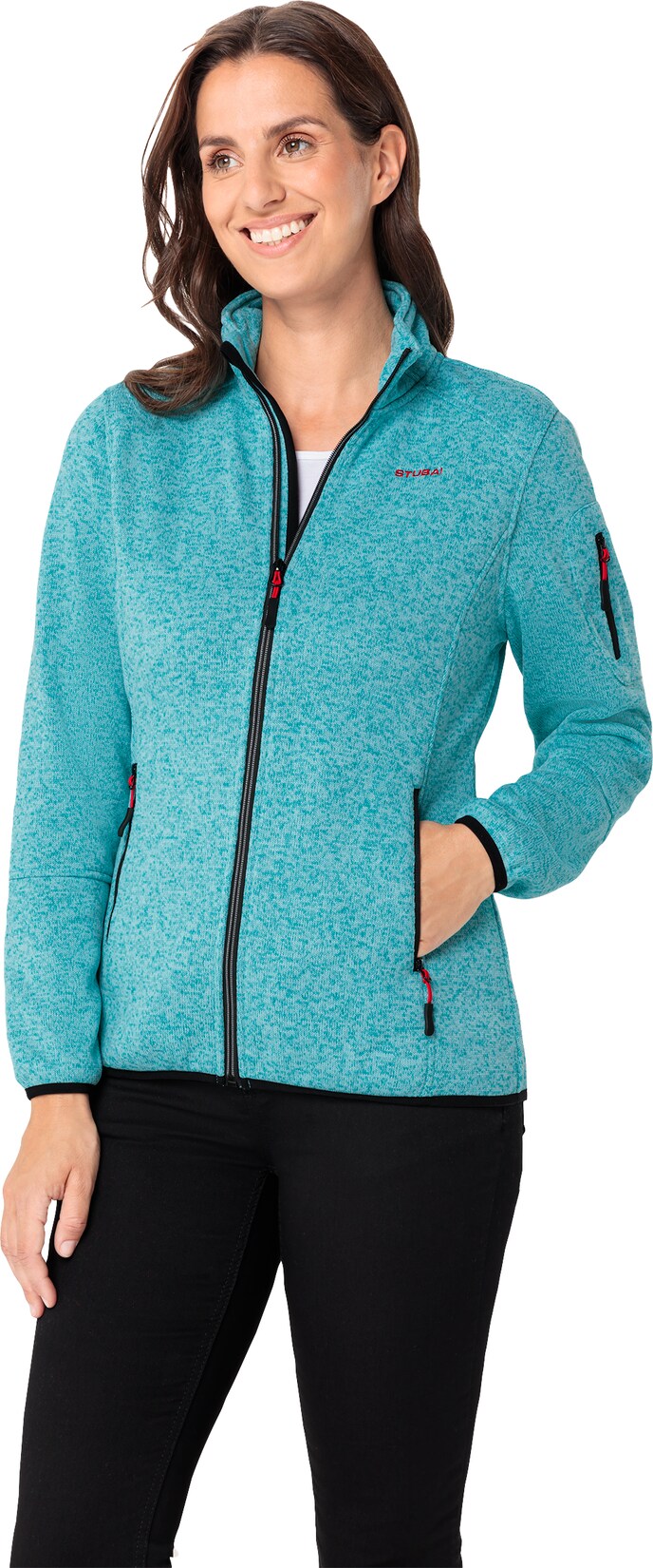 Stubai Damen Strickfleece-Jacke