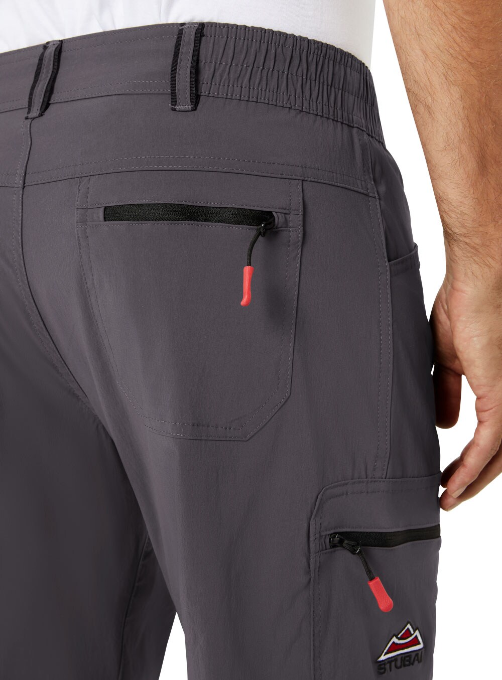 Stubai Herren Funktionsshorts, wasserabweisend mit Stretch
