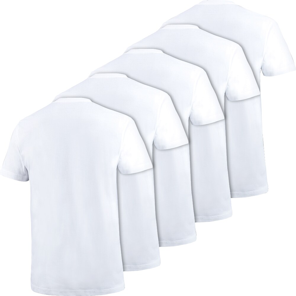 Otto Kern 5er Pack Herren T-Shirts V-Ausschnitt 100% Baumwolle - Bild 1