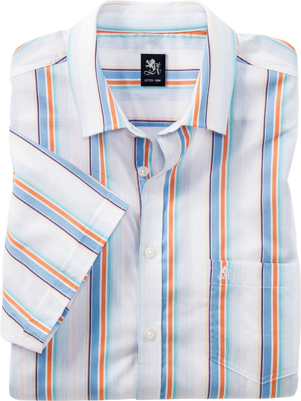 OTTO KERN Herren Baumwollhemd kurzarm - Bild 1
