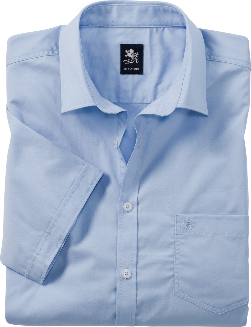 OTTO KERN Herren Baumwollhemd kurzarm - Bild 1