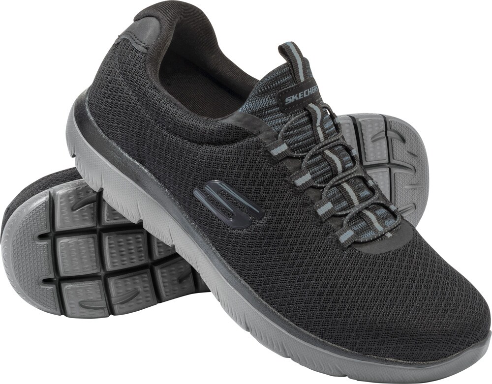 Skechers Herren Textilslipper
