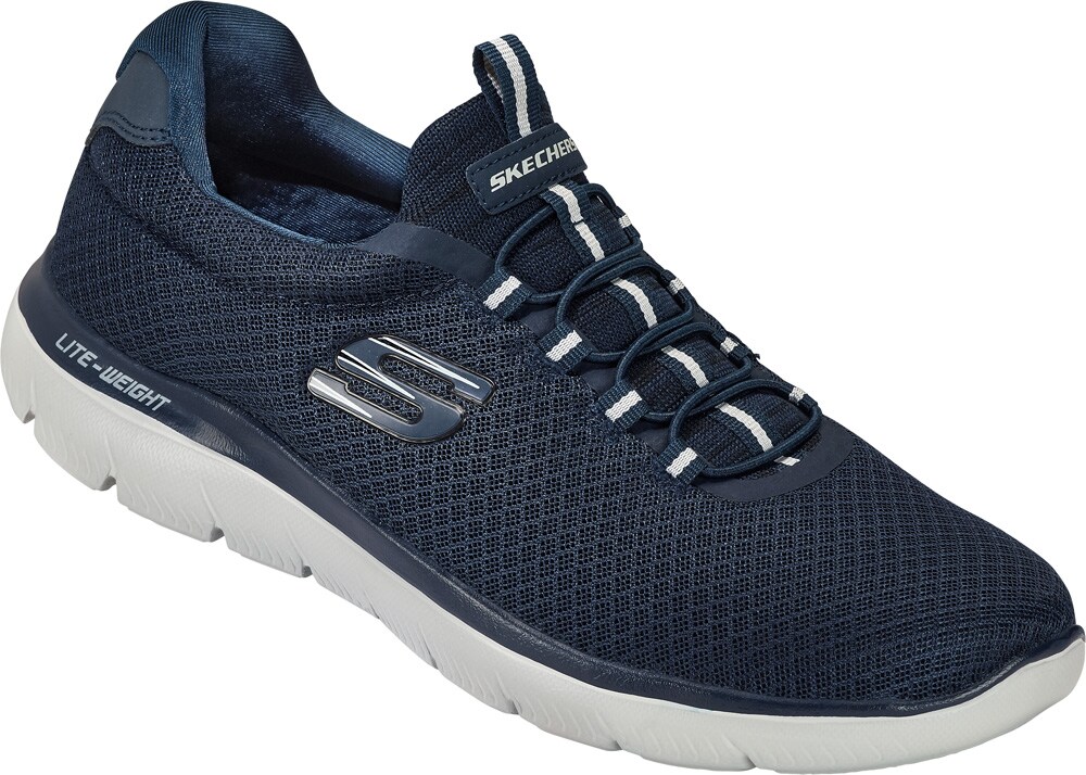 Skechers Herren Textilslipper