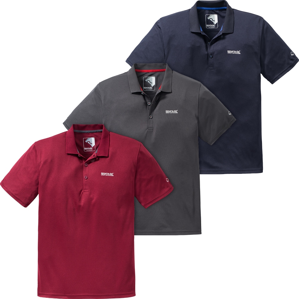Regatta 3er Pack Herren Poloshirts